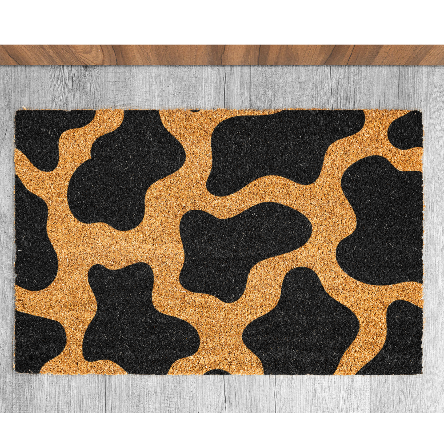 Cow Print Doormat