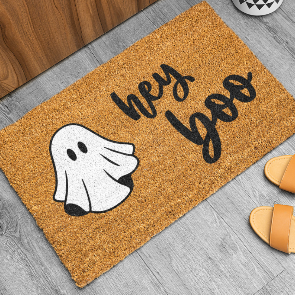 Hey Boo Doormat