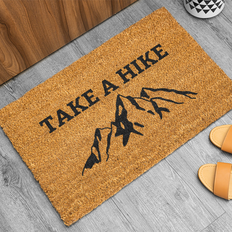 Take A Hike Doormat