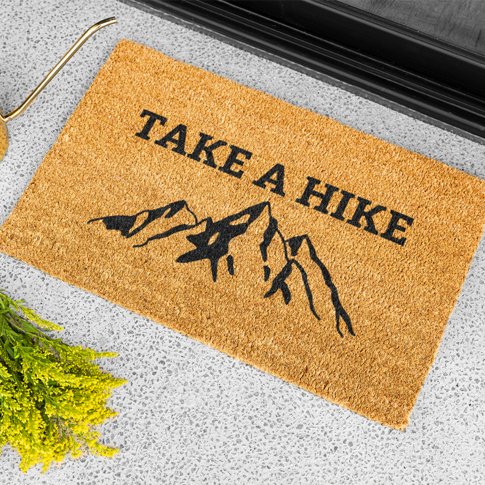 Take A Hike Doormat
