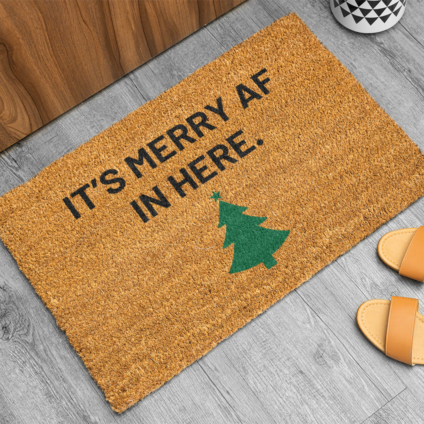 It's Merry AF in here doormat