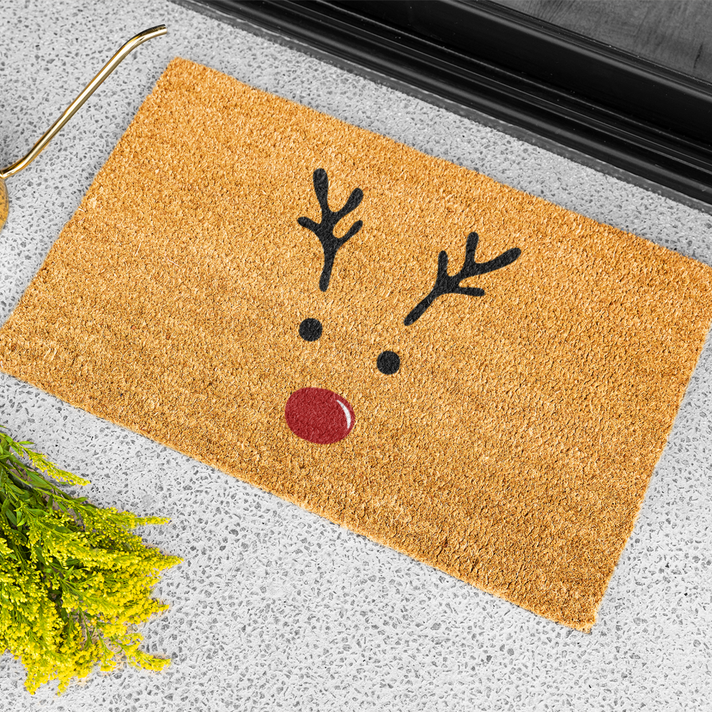 Rudolph Doormat