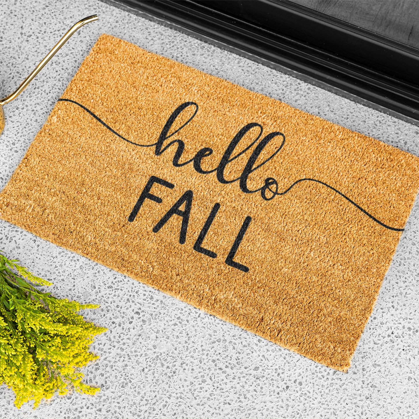 Hello Fall Doormat