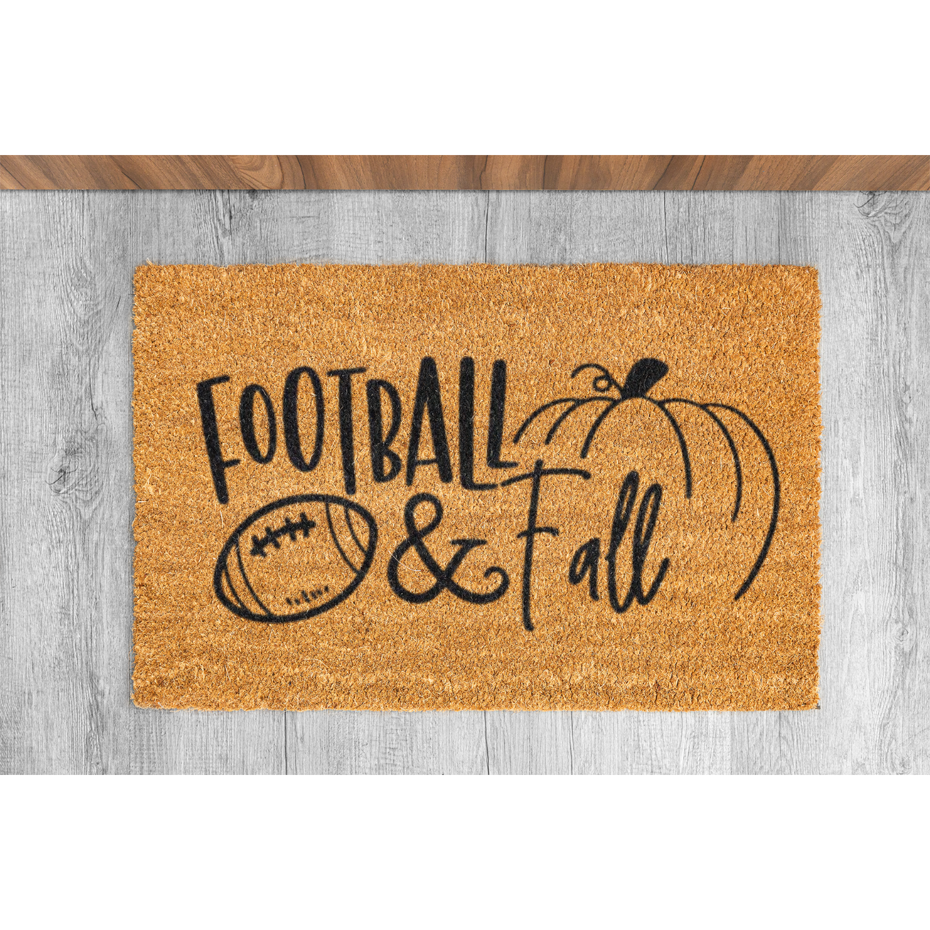 Football & Fall Doormat