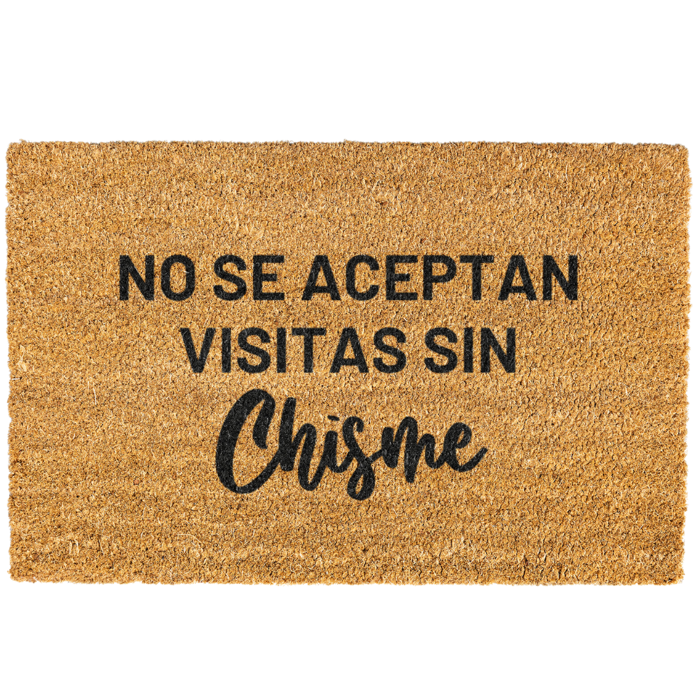 No Se Aceptan Visitas Sin Chisme Doormat