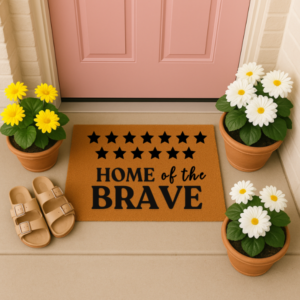 Home of The Brave Doormat
