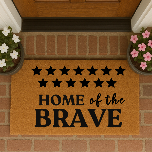 Home of The Brave Doormat
