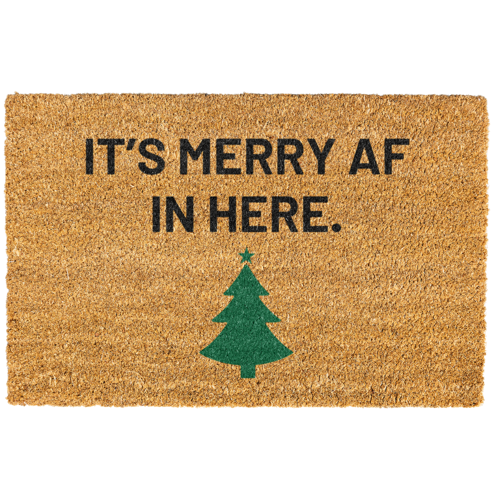 It's Merry AF in here doormat
