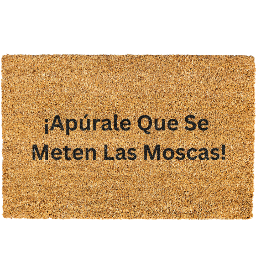 Apurale Que Se Meten Las Moscas Doormat