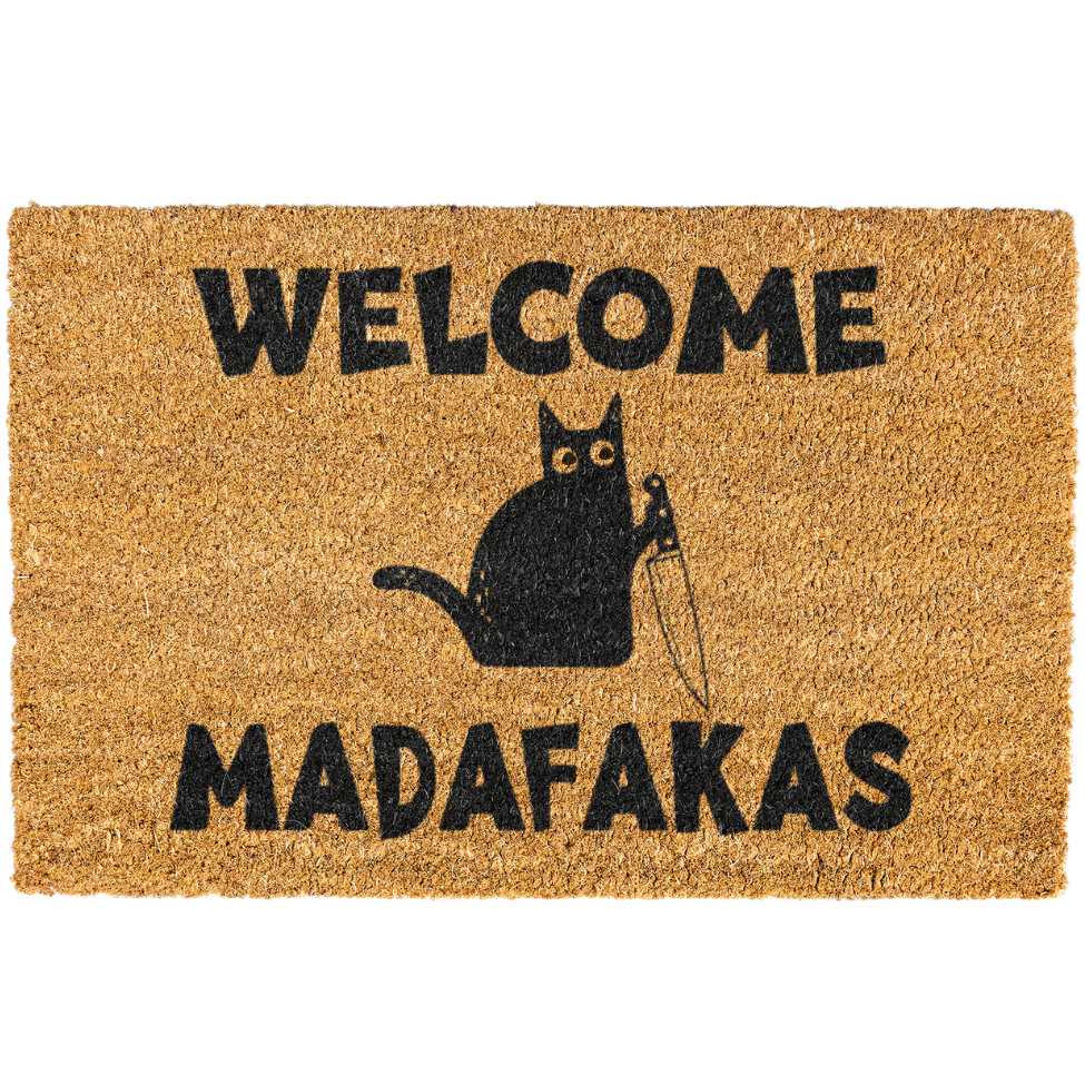 Welcome Madafakas Doormat