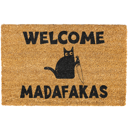 Welcome Madafakas Doormat