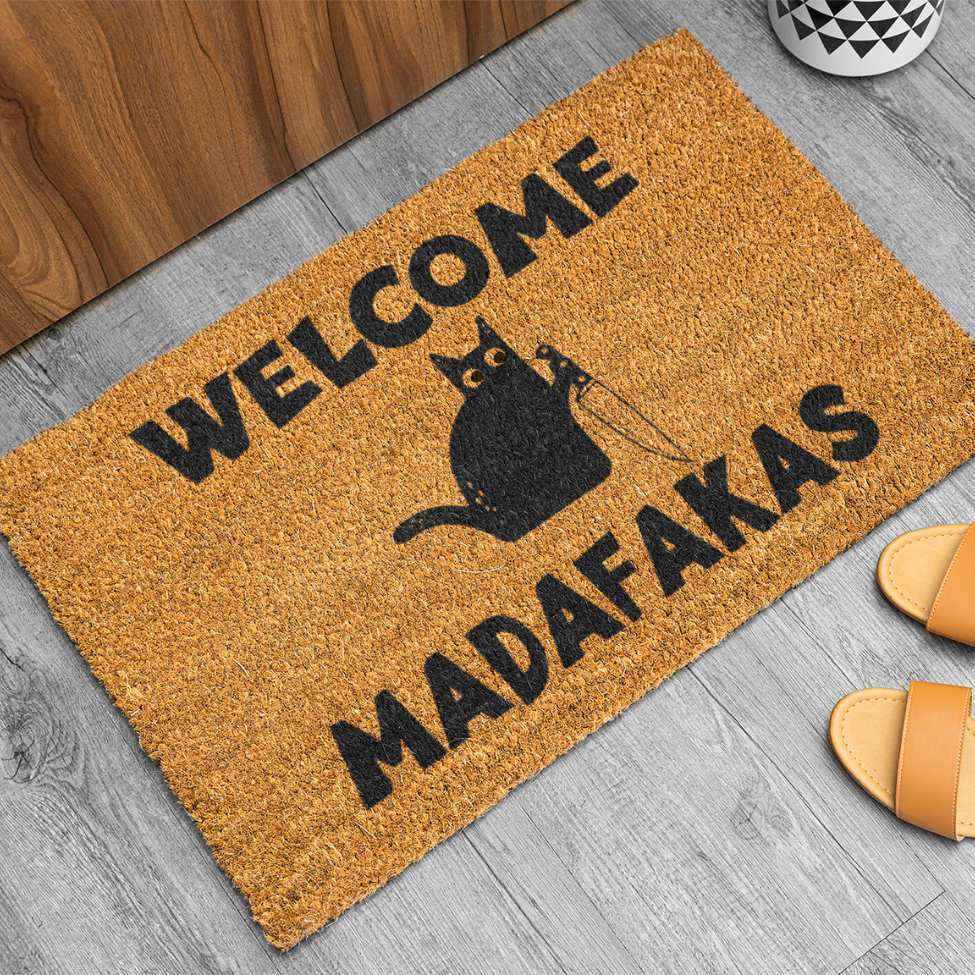 Welcome Madafakas Doormat
