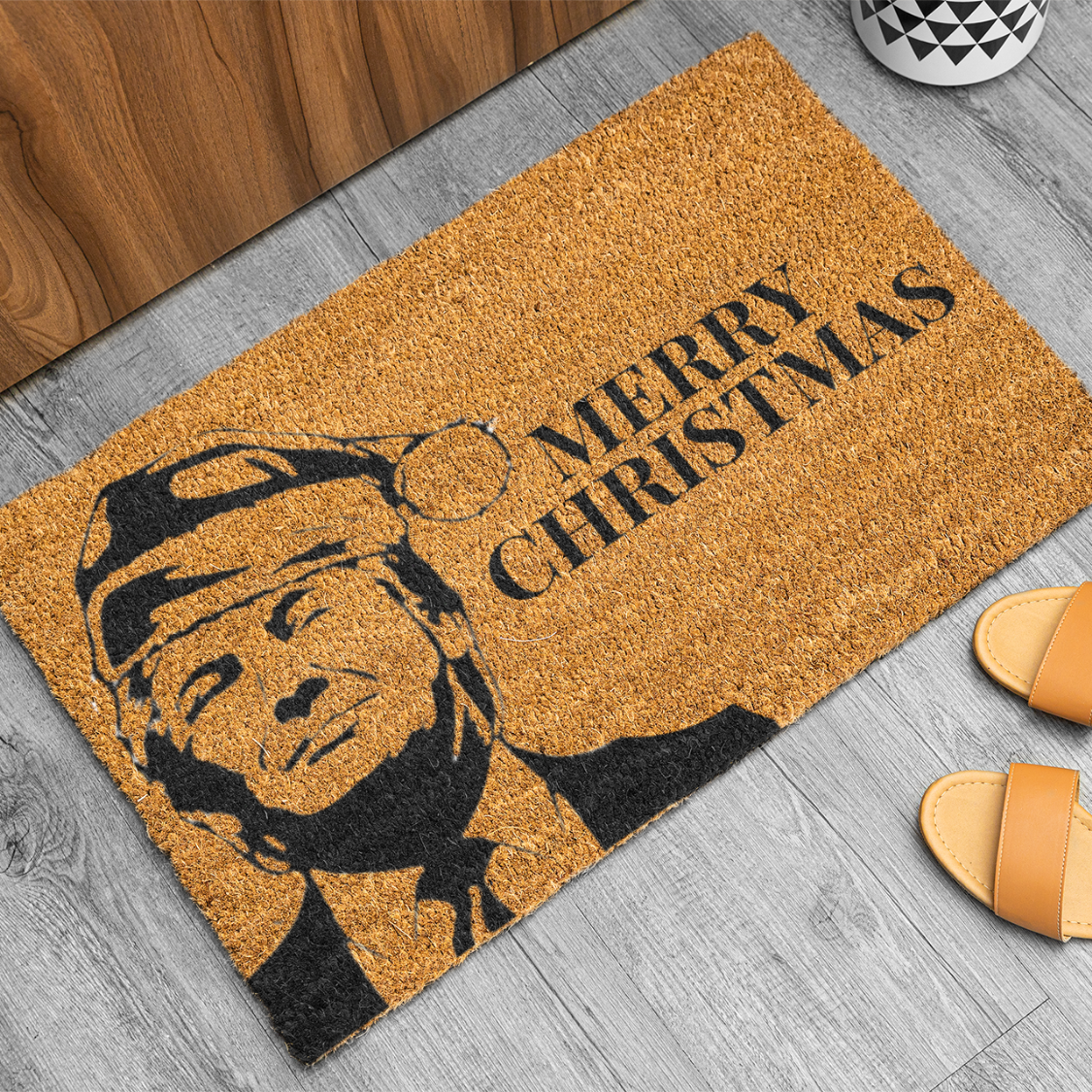 Trump Christmas Doormat, Donald Trump Doormat