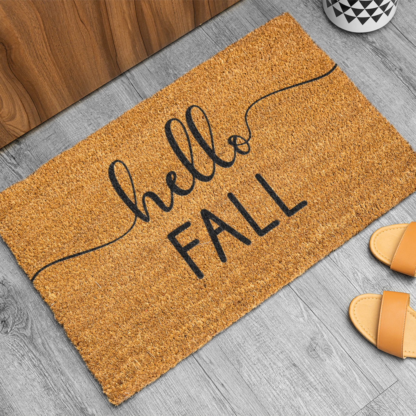 Fall Doormat, Hello Fall Doormat