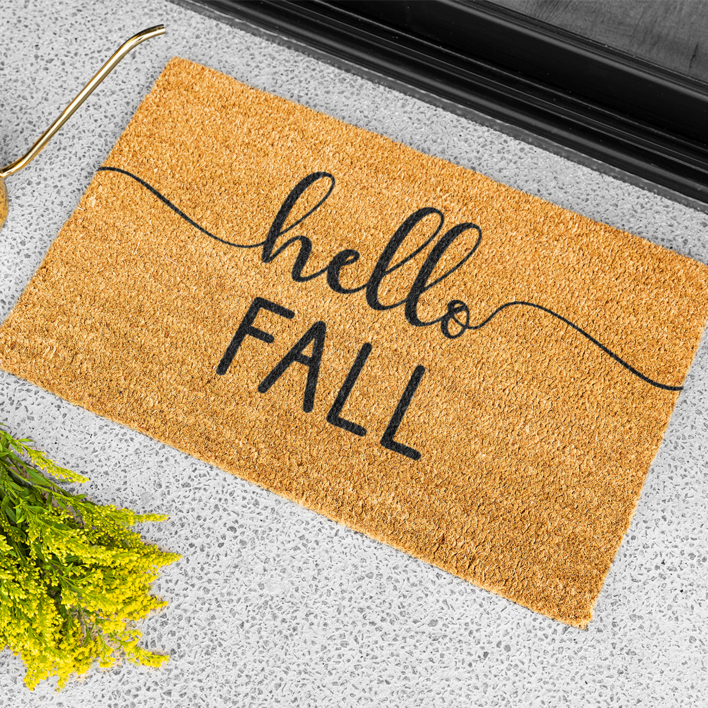 Fall Doormat, Hello Fall Doormat