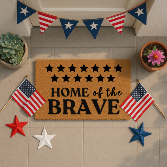 Home of The Brave Doormat