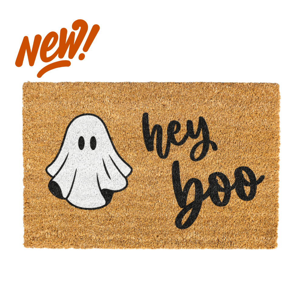 Hey Boo Doormat