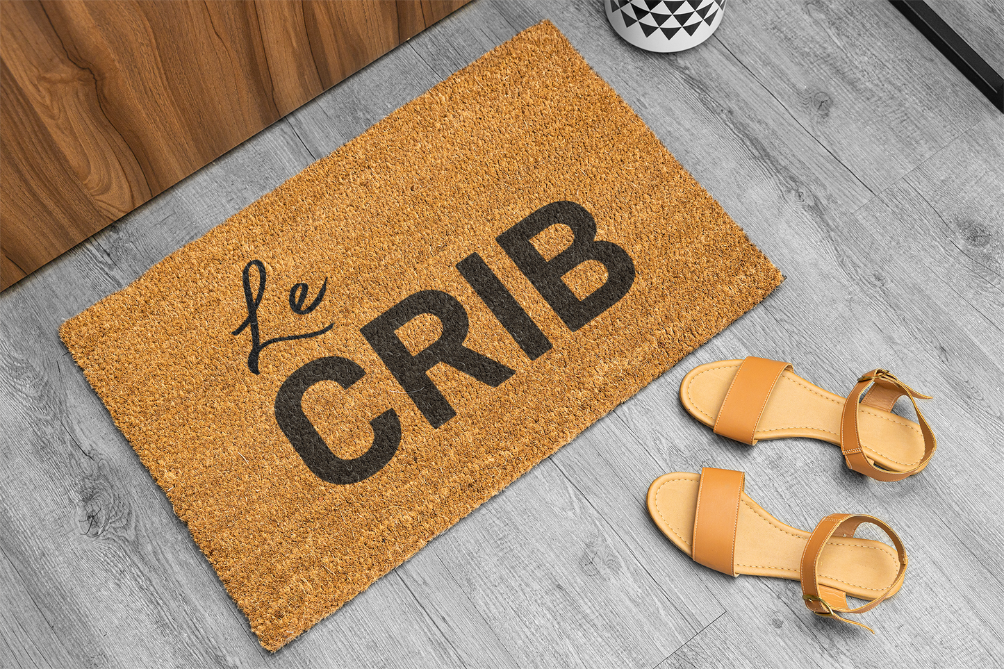 Le Crib Doormat, Le Crib Welcome Mat for Front Door, Le Crib Entrance Mat Outdoor welcome mat funny, welcome mat outdoor funny, door mat coir, funny welcome mats for front door